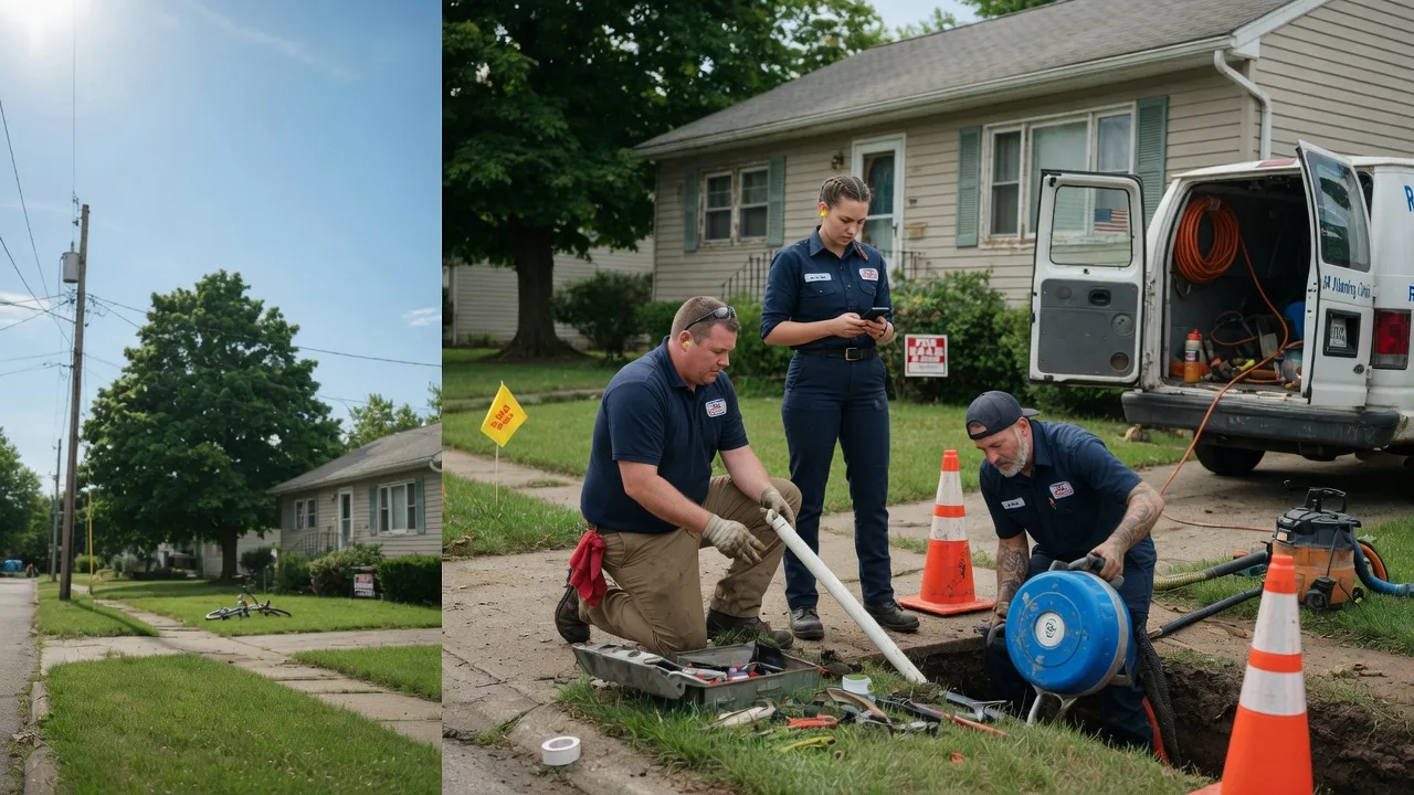 Sewer Line Repair in Asbury, IA near me